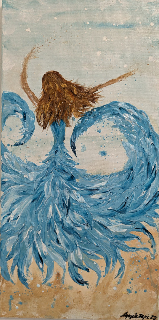 Angela Zajic Blue Lagun 12X24