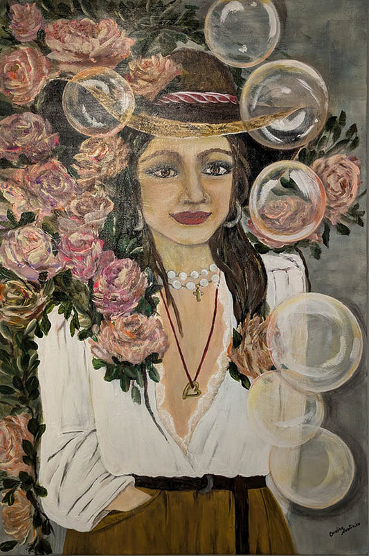 Carolina Santos Magia y escencia 25X36 Inches