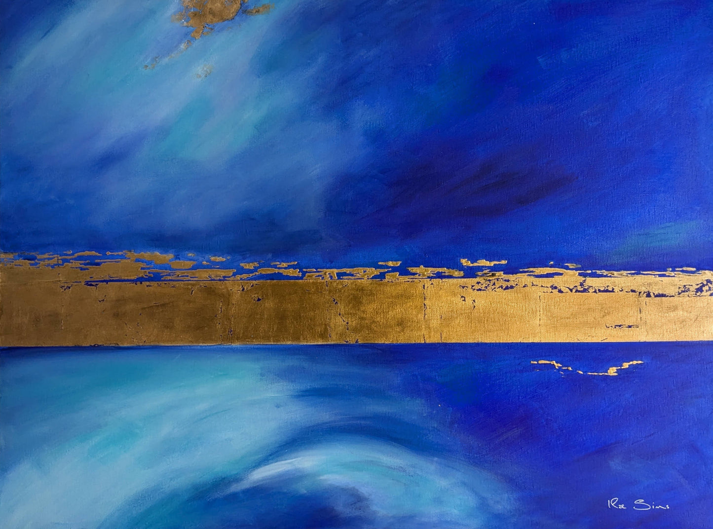 Ilze Sims Tahiti Sunset 30X40 Inches