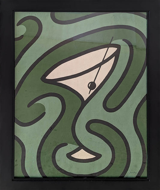 JD Cruz Martini 16X20 Inches