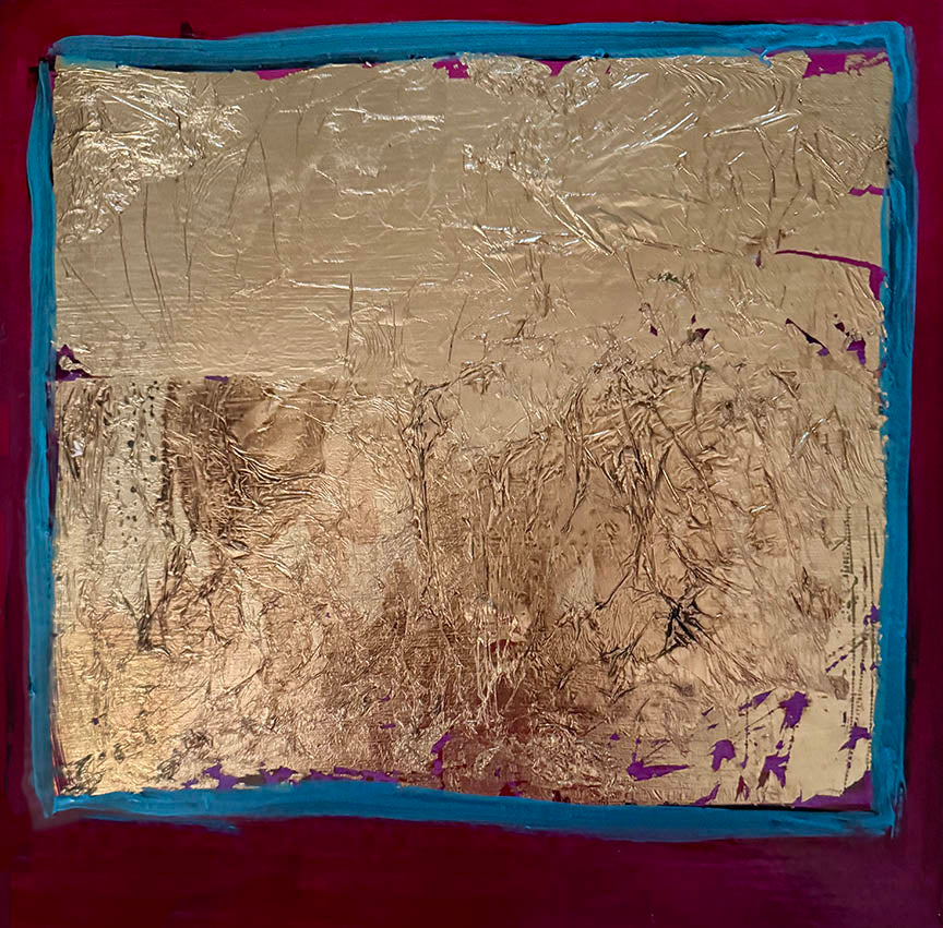 Lupe Dolan SERIES 5 #3 Mixed Media 12X12 Inches