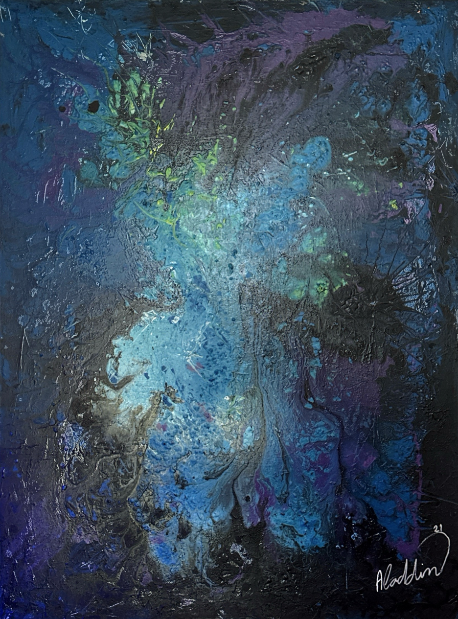 Aladdin Mariana Trench 40X30 acrylic