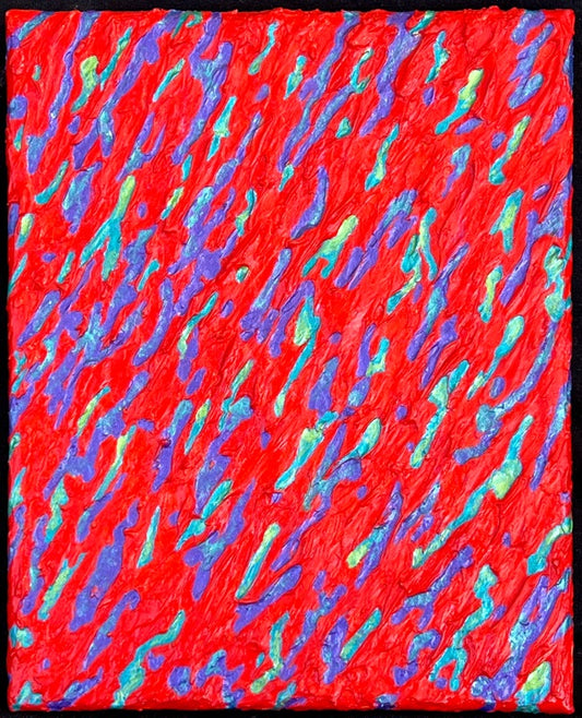 Maynard Smith FIESTA RED 8X10 Inches.