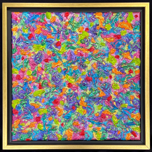 Maynard Smith HAPPY NEW YEAR 11.5X11.5 Inches.