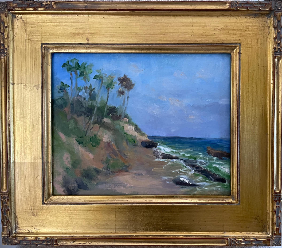 Michelle Gillette HIGH TIDE 8x10 Inches Oil on Canvas board
