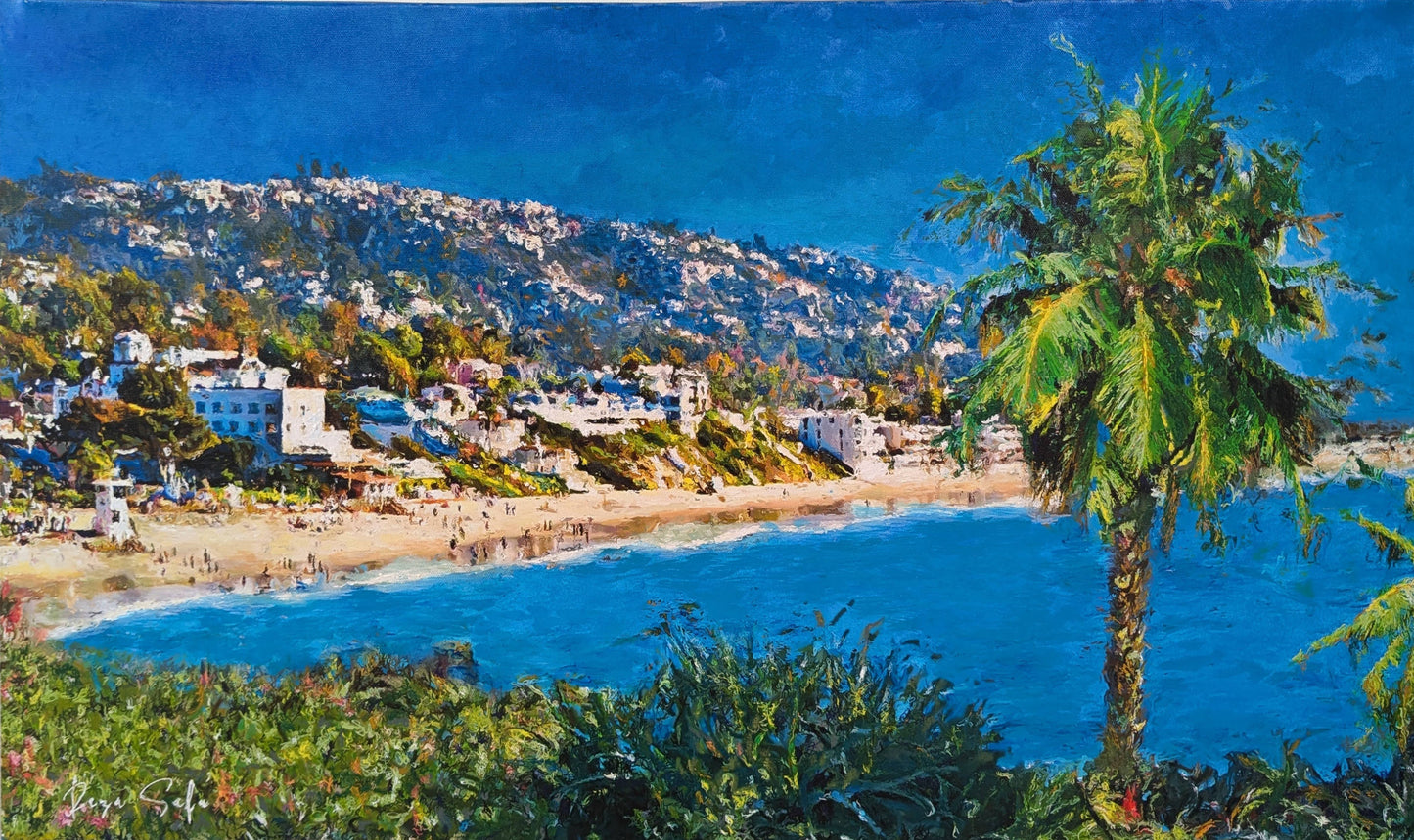 Reza Safa Laguna Beach 33.5X19 Inches