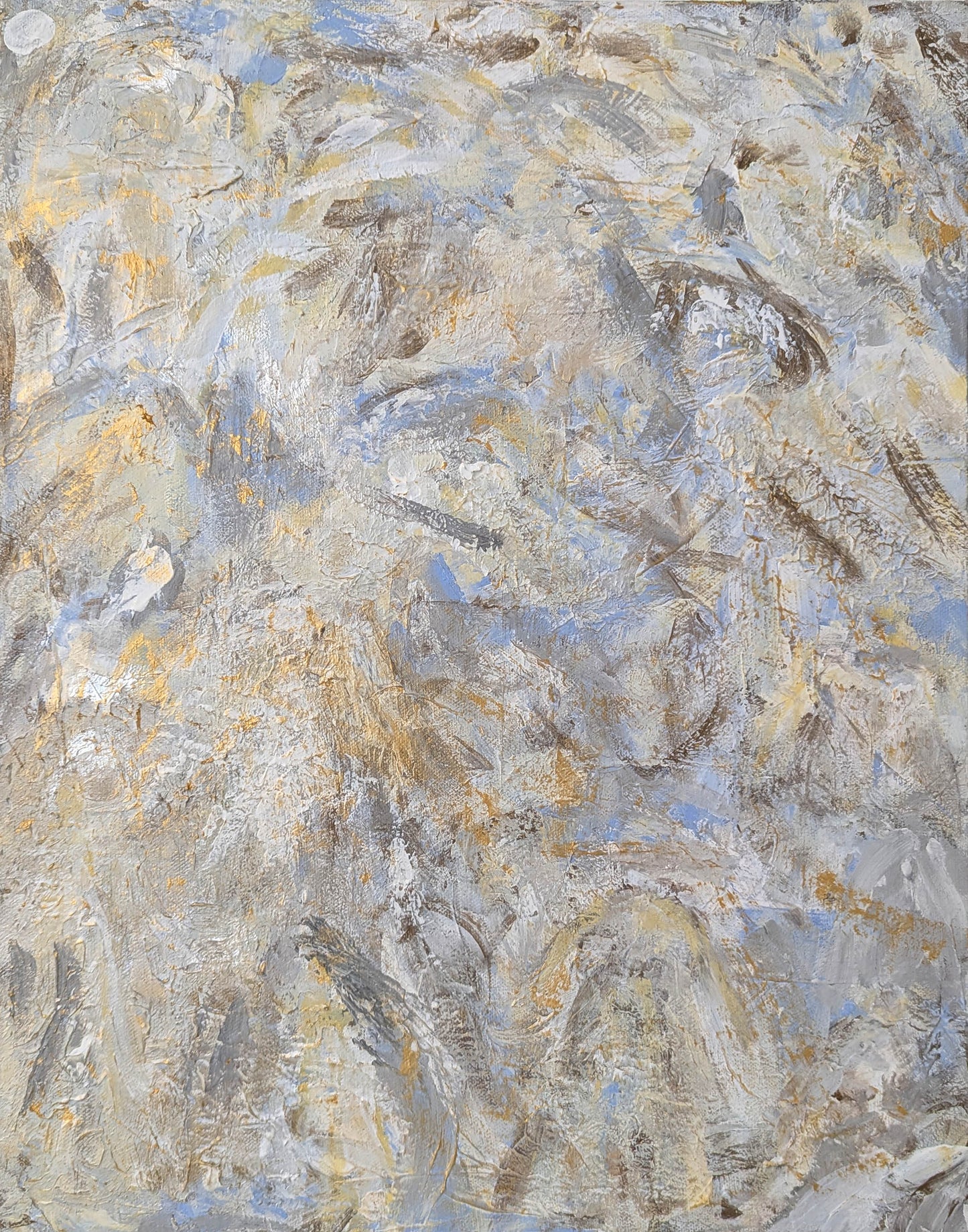 Vero Auclaire, Souls in the mist, 20X20, Inches.