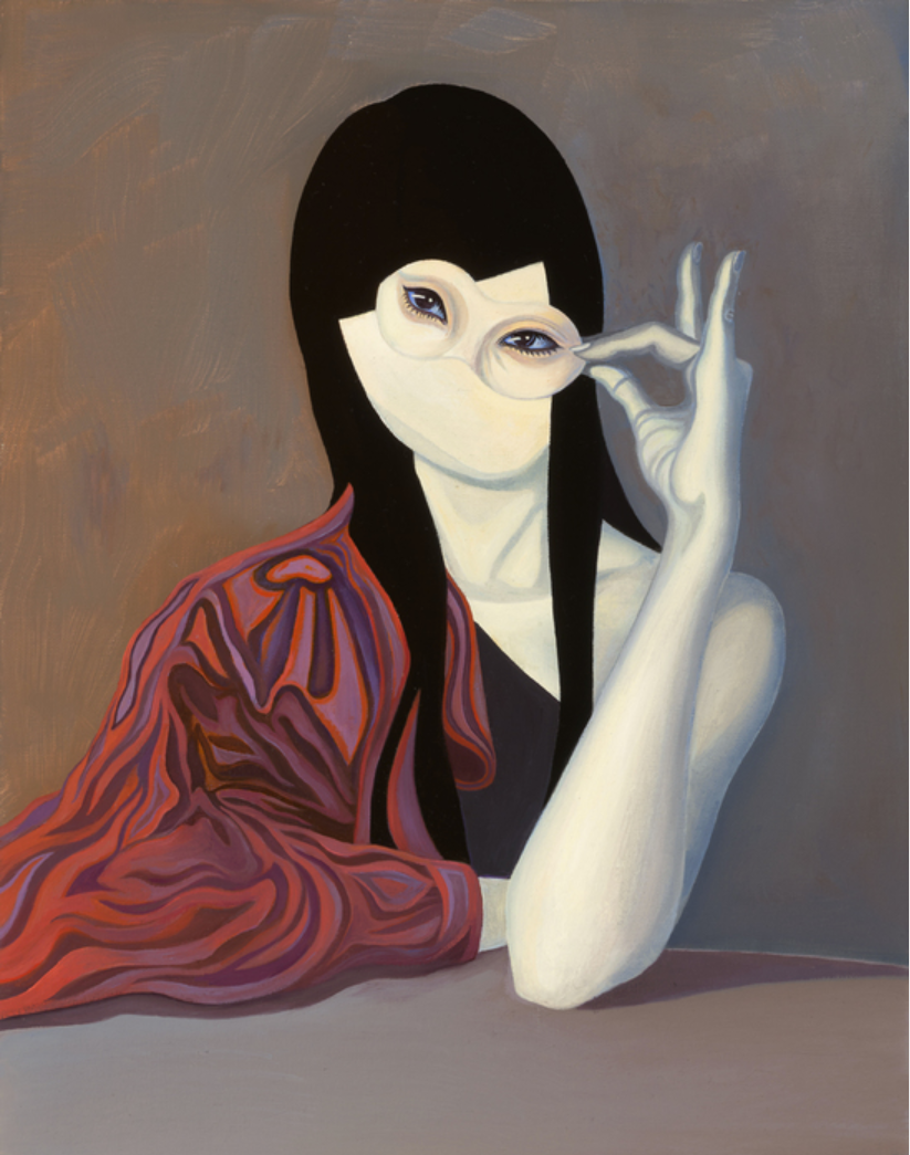 Your truth Nicholas Spindler TO BE HUMAN Oil on Canvas 11X14X2 Inches.