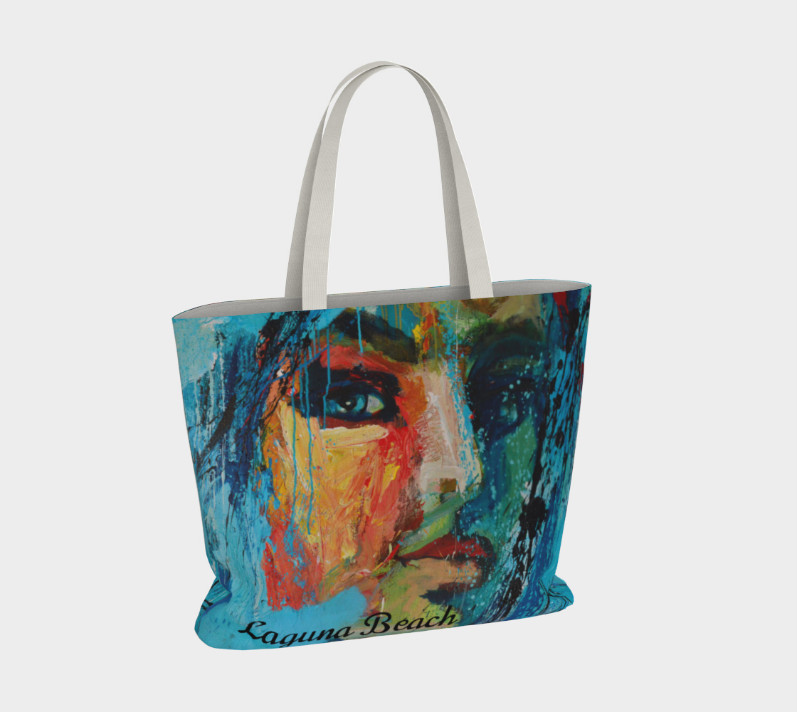 BLUE BIG TOTE
