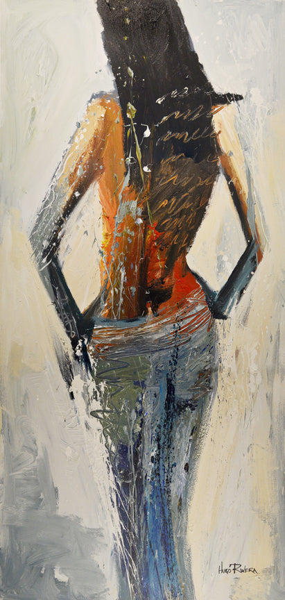 Blue Jeans Print