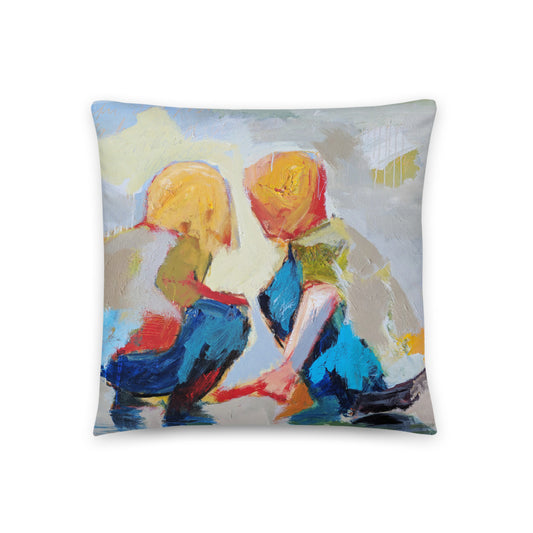 The Kids Throw Pillow