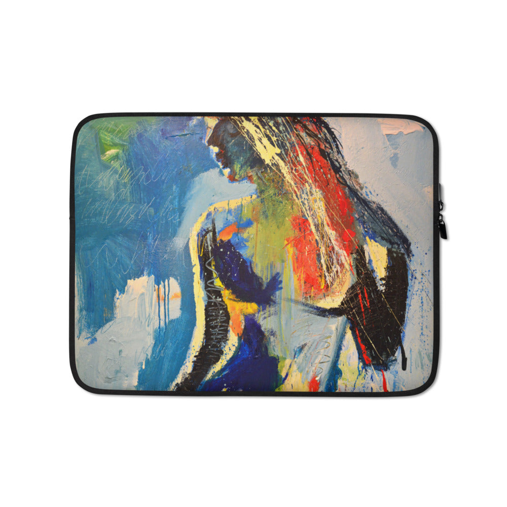 Mystic Blue Standing Laptop Sleeve