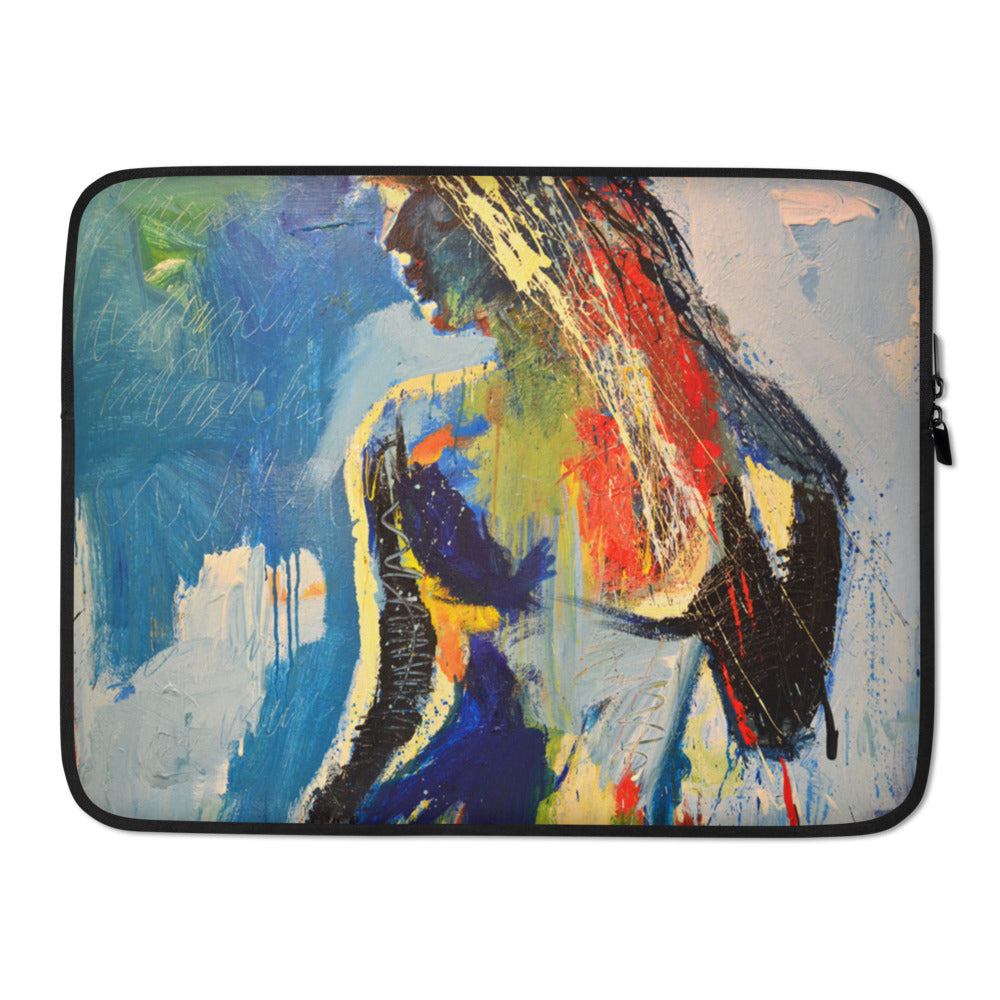 Mystic Blue Standing Laptop Sleeve