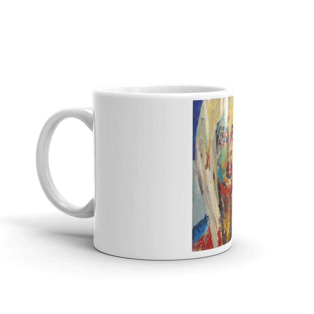 Blue Wall Mug