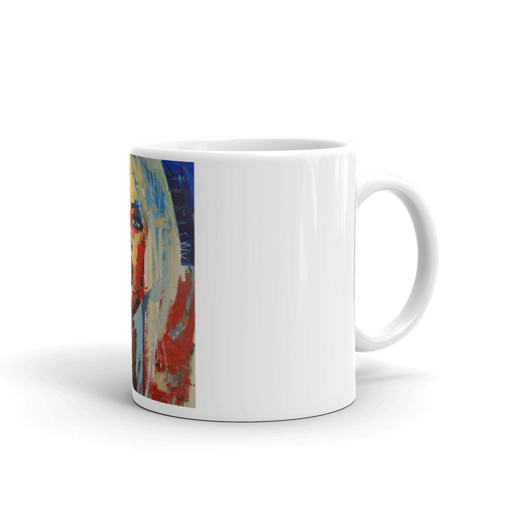 Blue Wall Mug