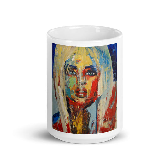 Blue Wall Mug