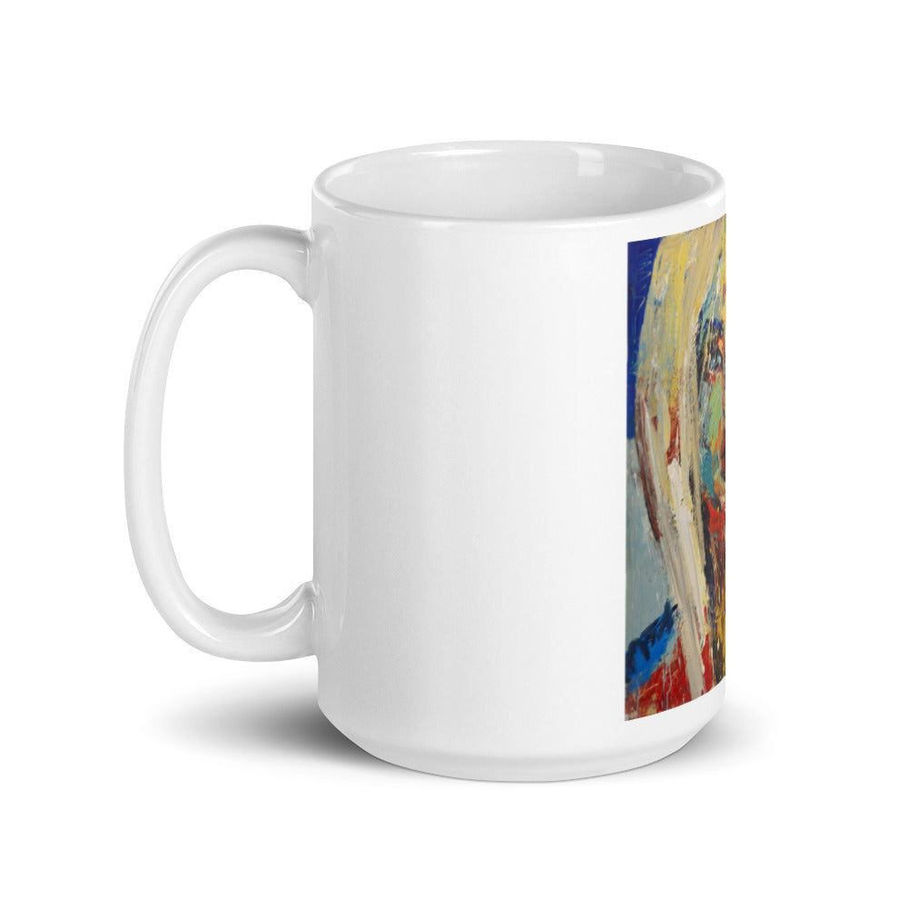 Blue Wall Mug
