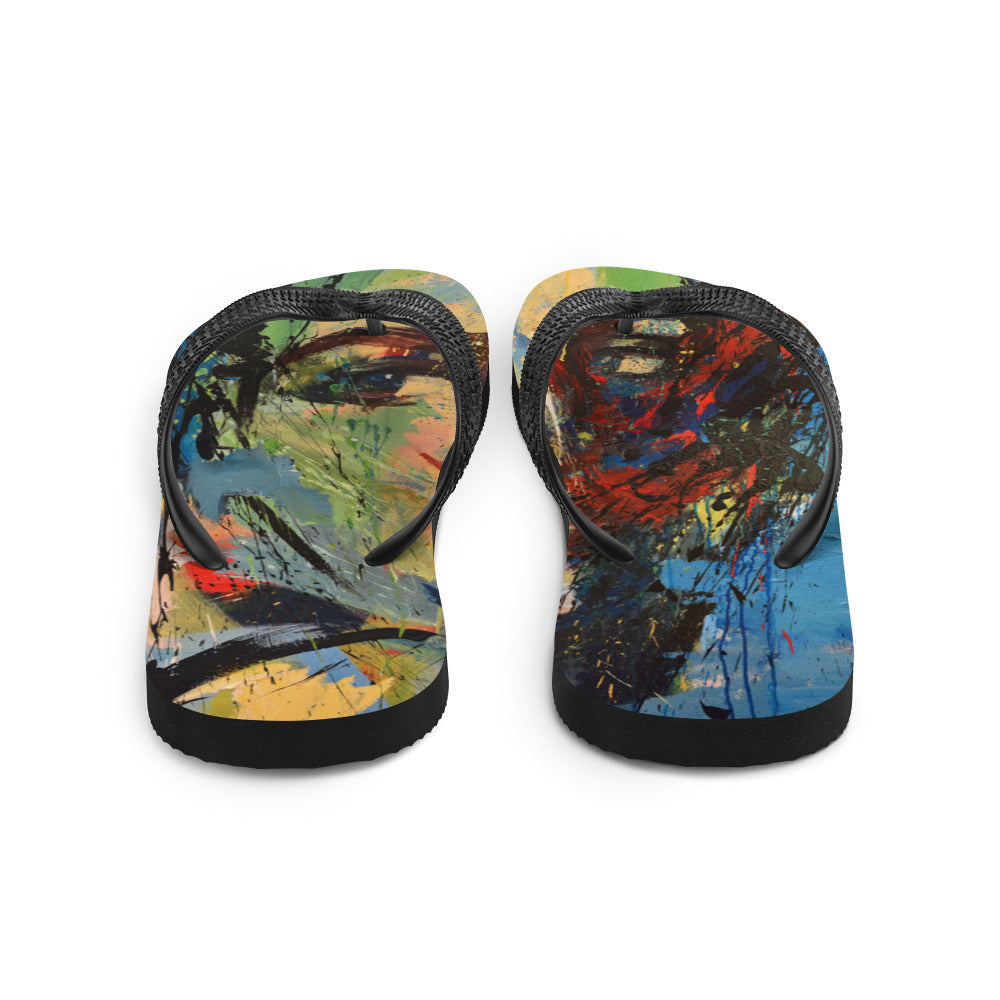 Aqua Flip-Flops