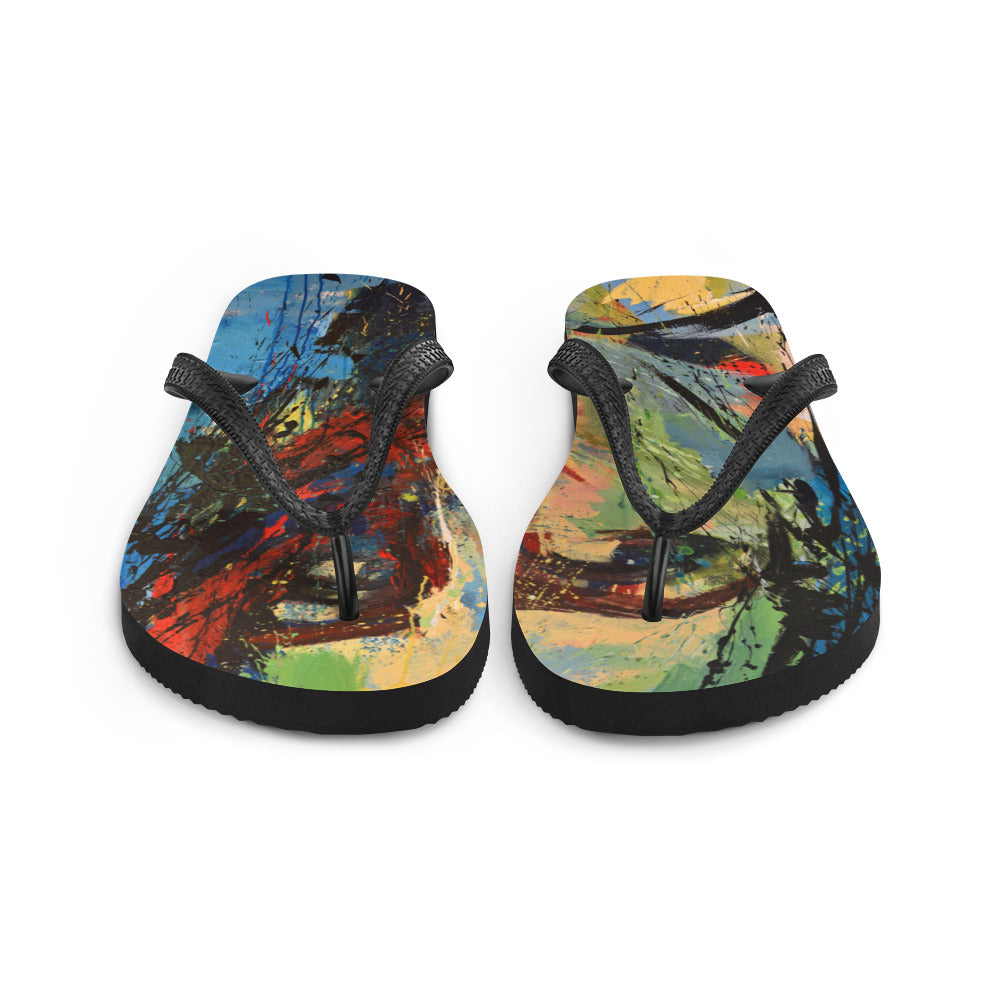 Aqua Flip-Flops