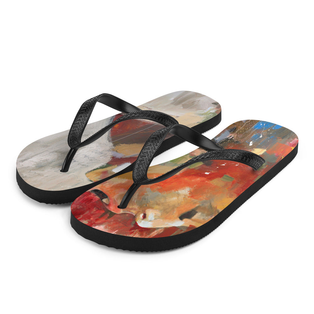 Confetti Flip-Flops