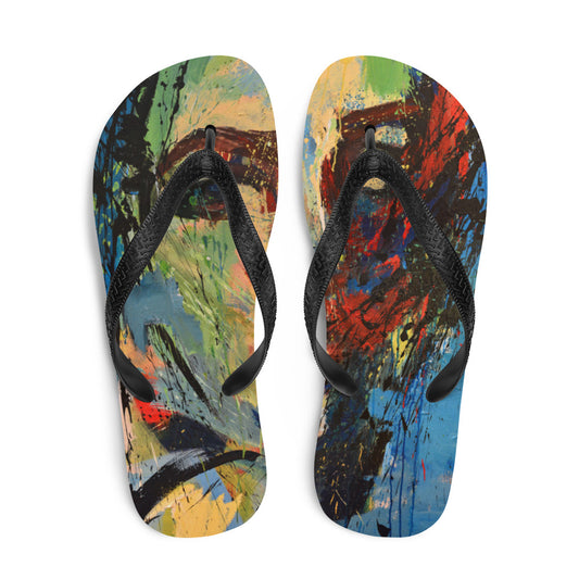 Aqua Flip-Flops