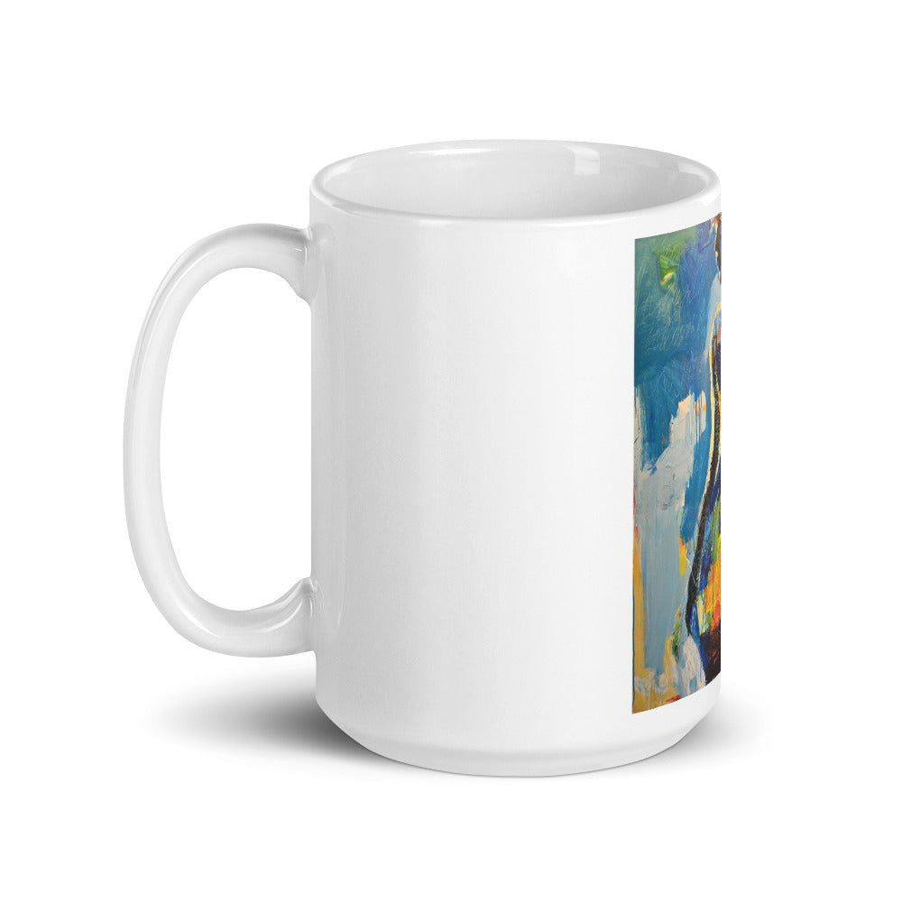 Mystic Blue Standing Mug