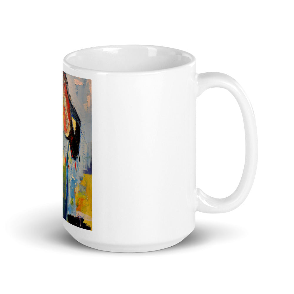 Mystic Blue Standing Mug