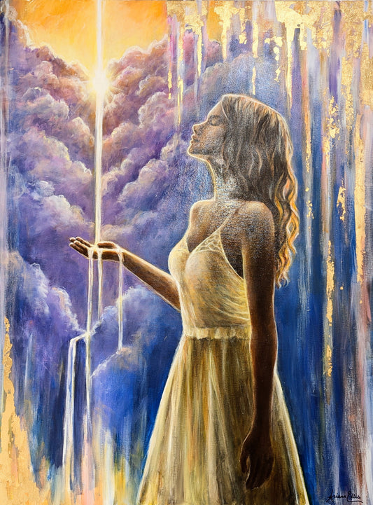 Ariana SOLAR DOUGHTER I 36X48 inches