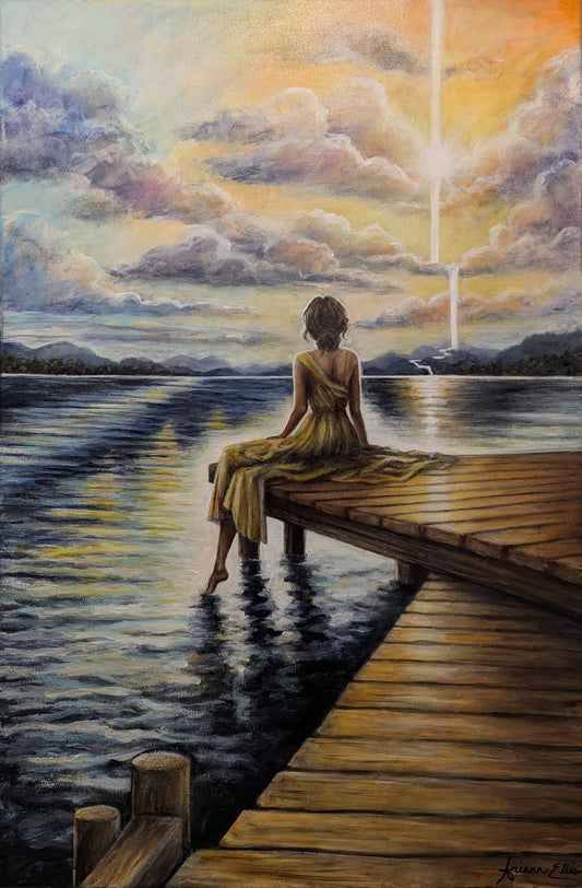 Ariana  SOLAR DOUGHTER II 24X36 inches