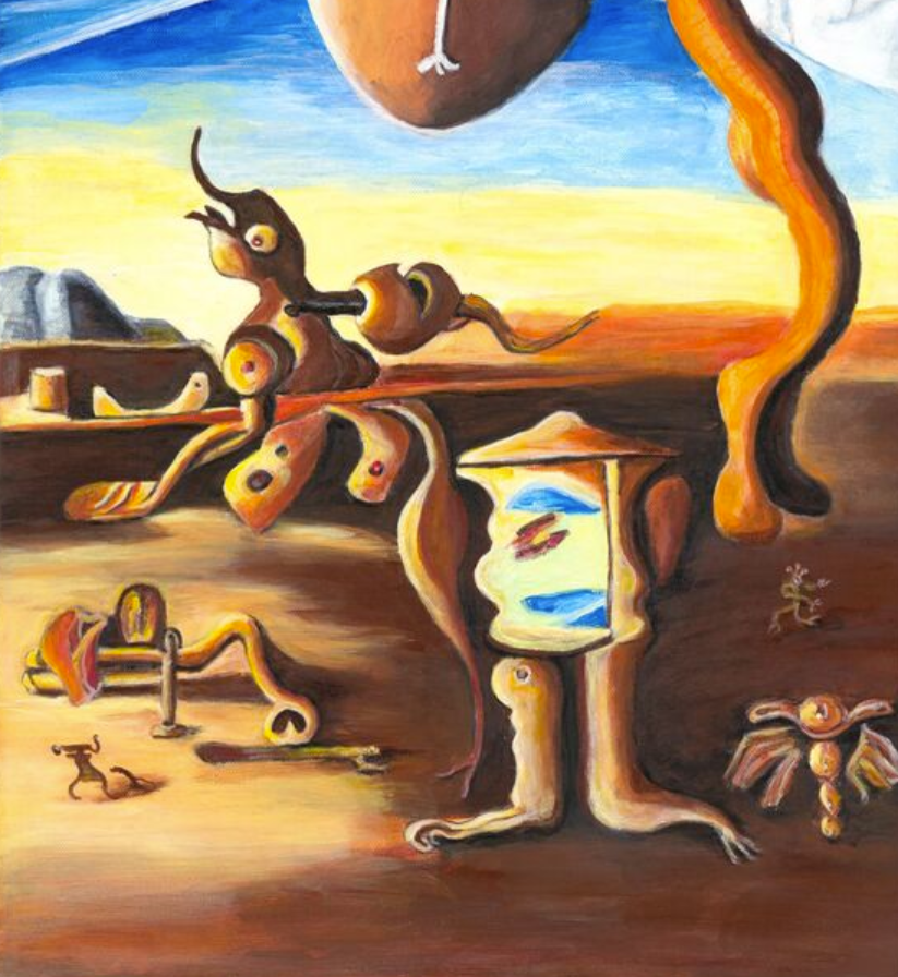 Beyond Words Pat Dice YOU CAN'T PLAY WITH Us, YOU DON'T SPEAK OUR LANGUAGAE Oil On Canvas16X20 .