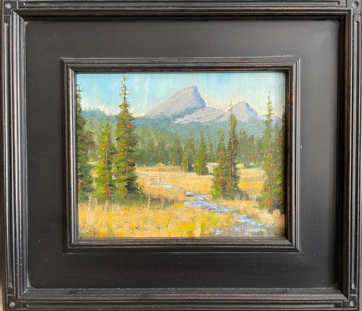 Craig Schub TUOLUMNE MEADOWS  8x10 Oil Inches on Canvas board.