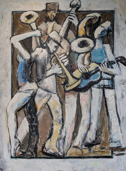 Hugo Rivera Jazz Band 60X84