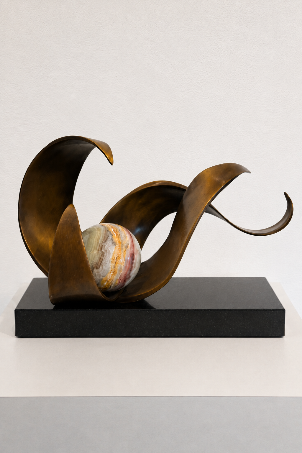 Lynn Dodge MOMENTUM III Sculpture 6.75X12.5X5.25 Inches.