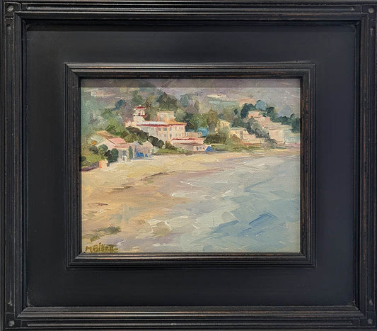 Michelle Gillette LAGUNA HOTEL Oil On Canvas 8X10 Inches.