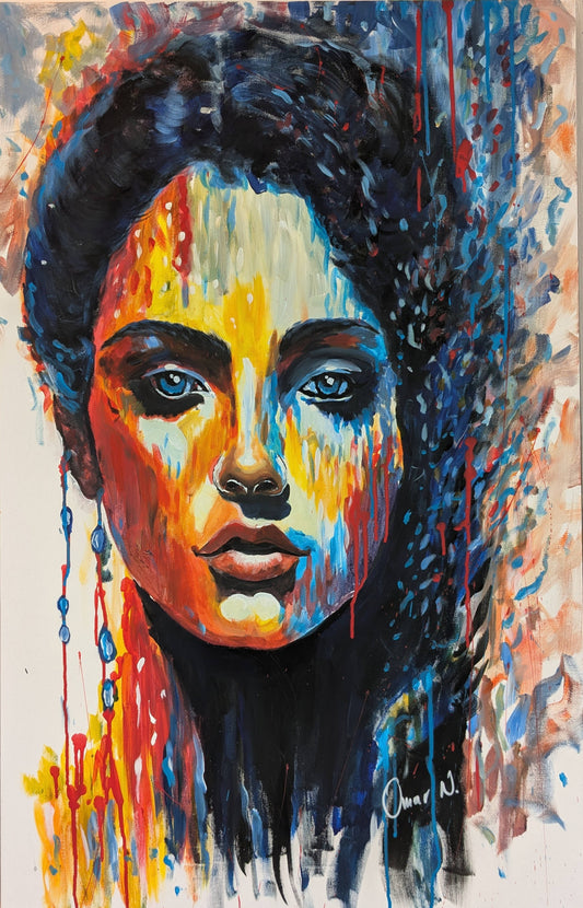 Omar Chromatic Elegance 24X36 $4500