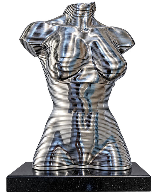 Ron Taybi TWISTING WOMAN Aluminum 10.5x16x9.5