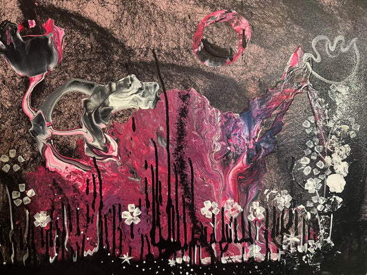 apolonia veronica allen NEPO FIRE 16X20 Inches